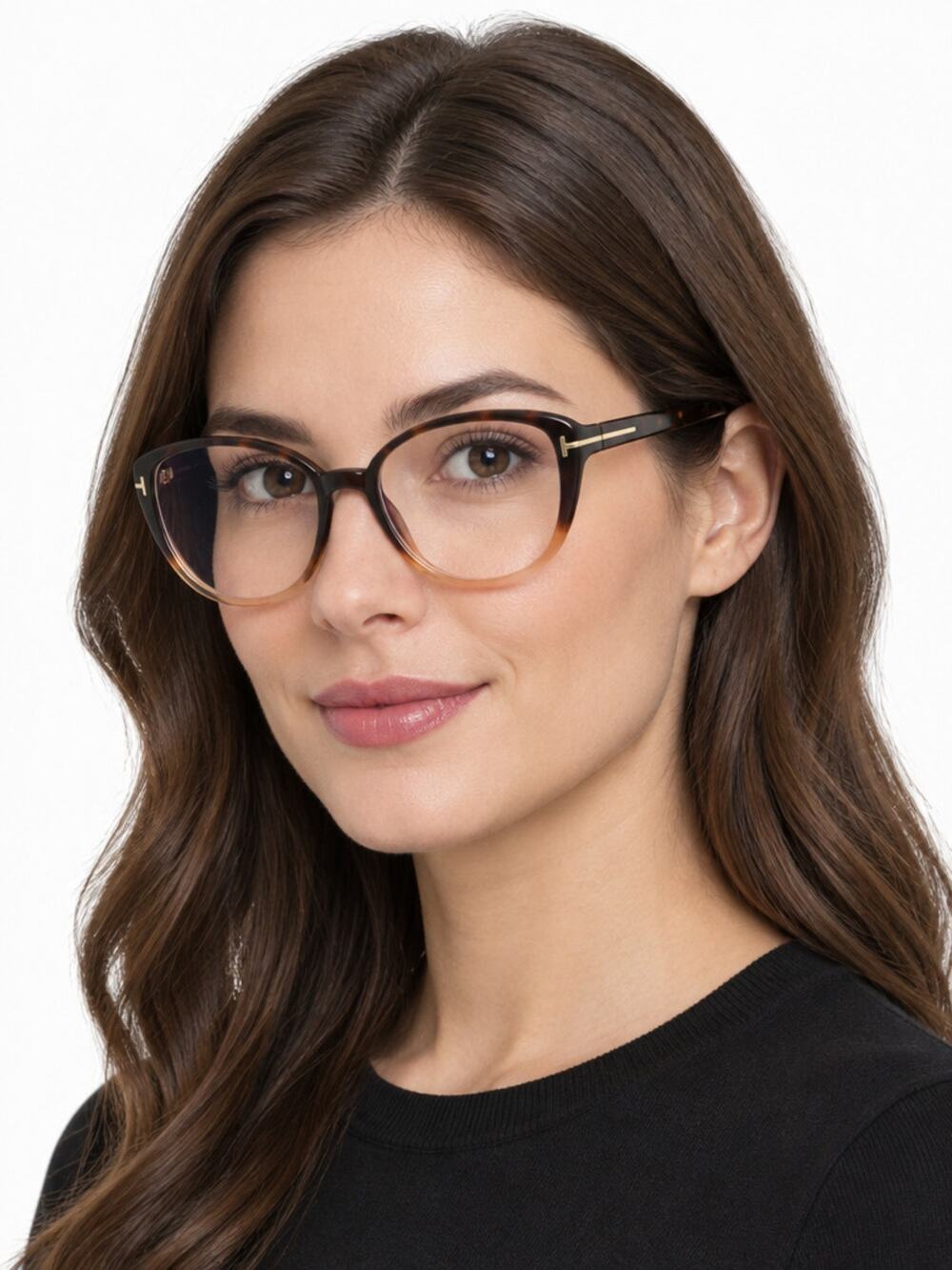 NEW Tom Ford FT5907-B 056 Havana Sunglasses Authentic